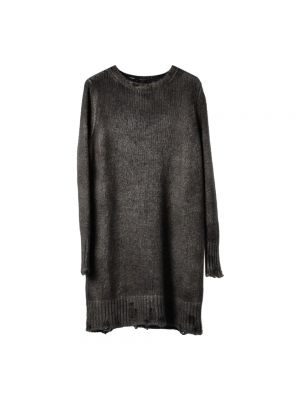 Sweter z okrągłym dekoltem Avant Toi czarny