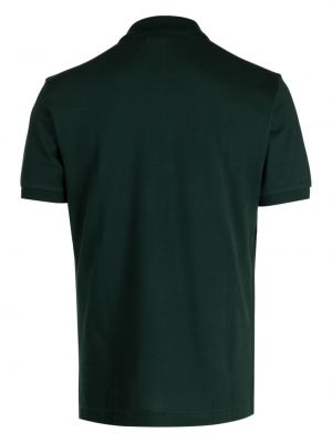 Kokvilnas polo krekls Lacoste zaļš
