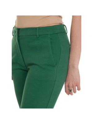 Pantalones de tela jersey Max Mara Weekend verde