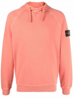 Hoodie Stone Island orange