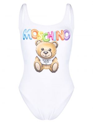 Бански Moschino бяло