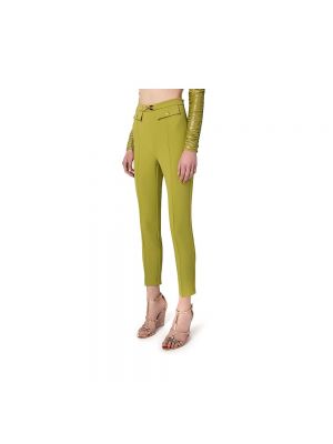 Pantalones chinos Elisabetta Franchi verde
