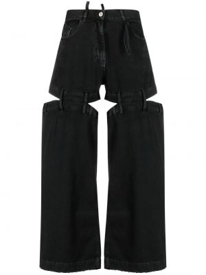 Jeans The Attico noir