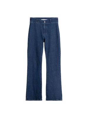 Straight leg jeans Bershka blu