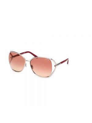 Okulary przeciwsłoneczne Tom Ford czerwone