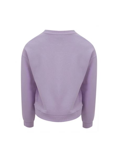 Jersey de algodón de tela jersey Armani Exchange violeta
