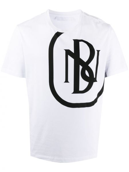 Camiseta con estampado Neil Barrett blanco