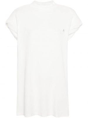 T-shirt à épaulettes The Attico blanc