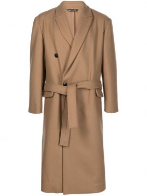 Cappotto di lana Costumein marrone