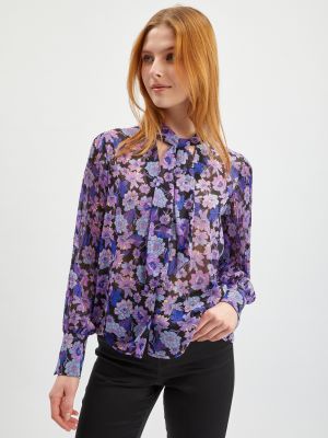Bluza s cvetličnim vzorcem Orsay vijolična