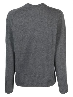 Pullover mit v-ausschnitt Seventy grau