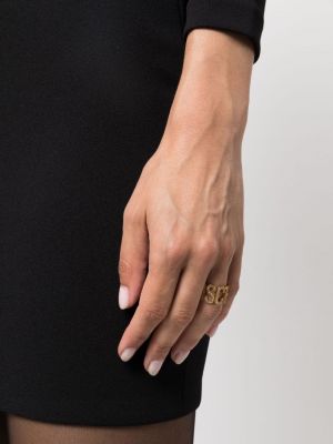 Sõrmus Moschino kuldne