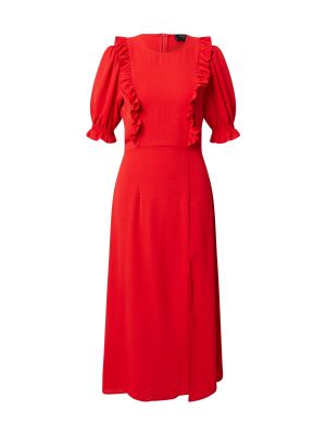 Šaty s elastickým pásom Ax Paris červená