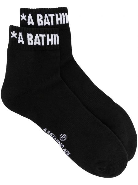 Чорапи A Bathing Ape® черно