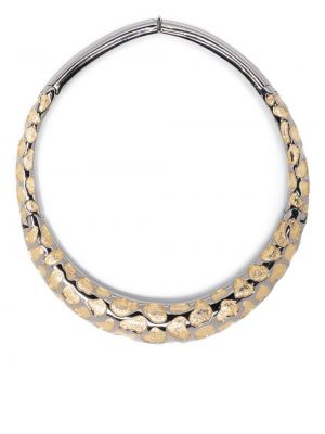 Ogrlica z leopardjim vzorcem Christian Dior