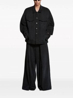 Džínová bunda Balenciaga černá