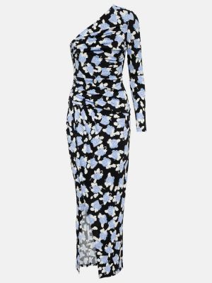 Robe longue asymétrique Diane Von Furstenberg