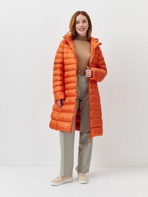 Пальто Just Clothes оранжевое