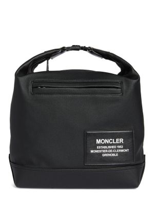 Shopper kabelka Moncler černá