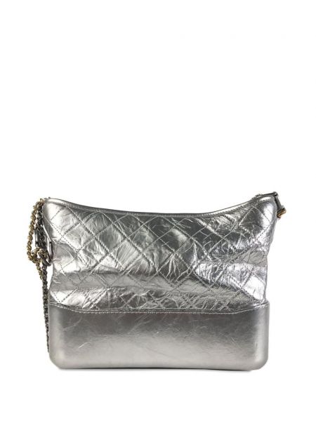 Schultertasche Chanel Pre-owned silber