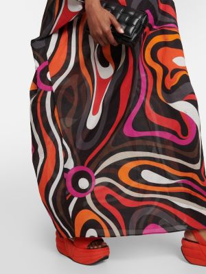 Βαμβακερή μάξι φόρεμα Pucci