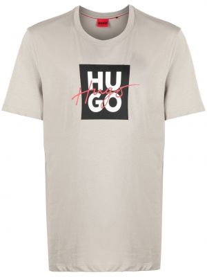 T-shirt Hugo grå