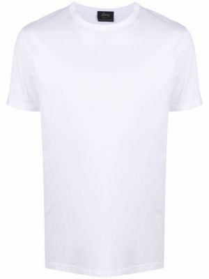 Bavlnené tričko Brioni biela