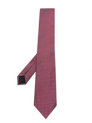 Žakárová hedvábná kravata Lanvin