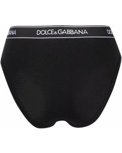 Pantalon culotte Dolce & Gabbana noir
