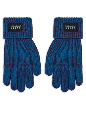 Ръкавици Guess синьо