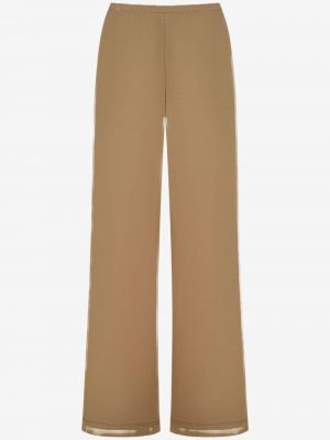 Pantalon en coton large 12 Storeez beige