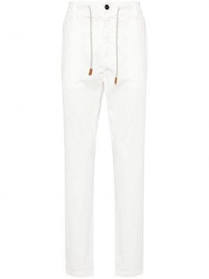 Pantalon slim Eleventy blanc