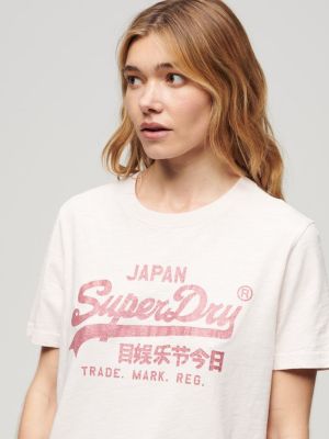 T-shirt Superdry rose