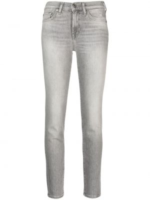 Skinny jeans 7 For All Mankind grau