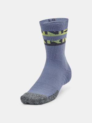 Priliehavé ponožky na podpätku so sieťovinou Under Armour - biela