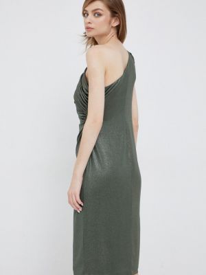Testhezálló mini ruha Lauren Ralph Lauren zöld