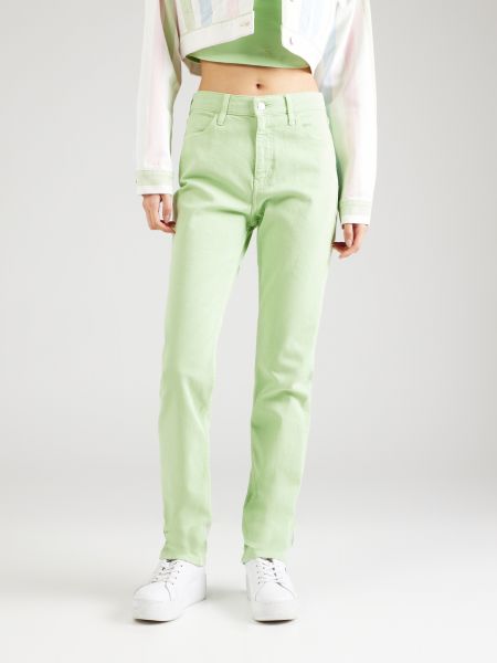 Jeans skinny Esprit vert