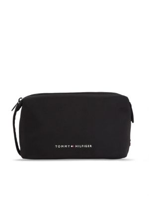 Kozmetička torbica Tommy Hilfiger crna