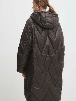 Oversized rövid kabát Answear Lab barna