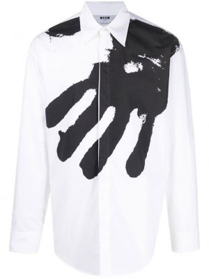 Långärmad t-shirt Msgm svart