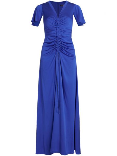 Večerné šaty Karl Lagerfeld modrá