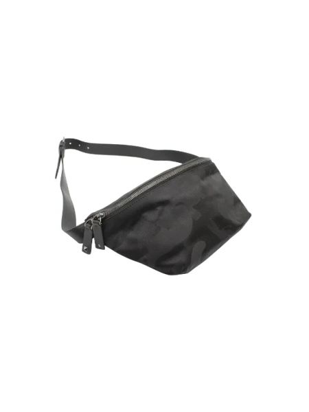 Nylonowa torba na ramię Valentino Vintage czarna