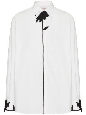 Kvetinová bavlnená košeľa Valentino Garavani