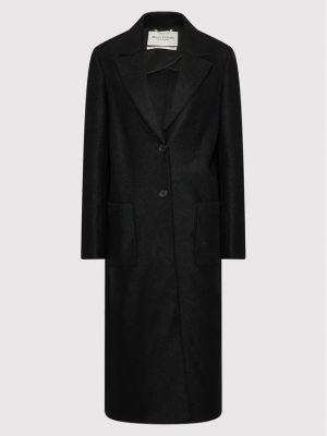 Vlněný zimní kabát Marc O'polo černý