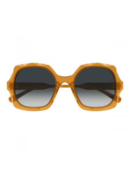 Sluneční brýle Chloé oranžové
