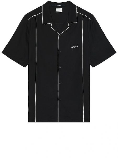 Camisa con botones Ksubi negro