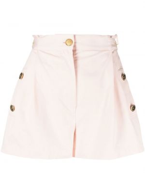 Kratke hlače z gumbi Elisabetta Franchi roza