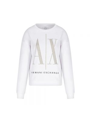 Sweatshirt Armani Exchange weiß