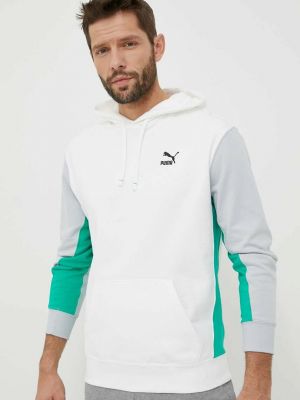 Pamučna hoodie s kapuljačom s printom Puma