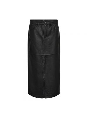 Spódnica skórzana Co'couture czarna